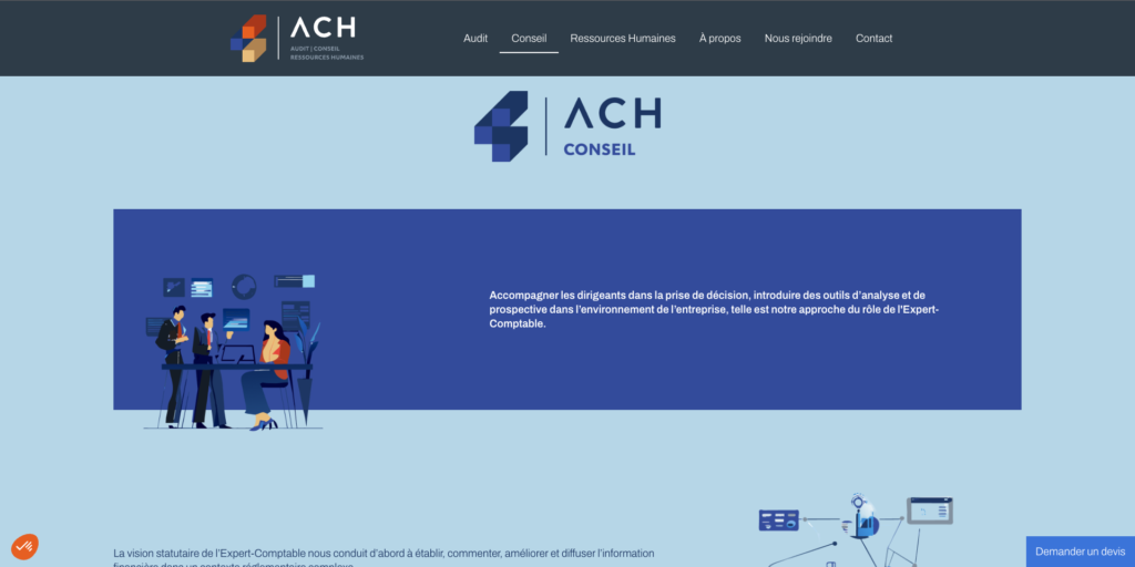 ACH Expert - Capture d'écran - Conseil